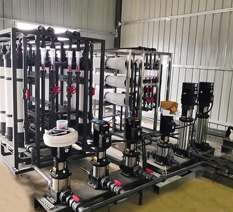 包裝印刷污水處理現(xiàn)場(chǎng)