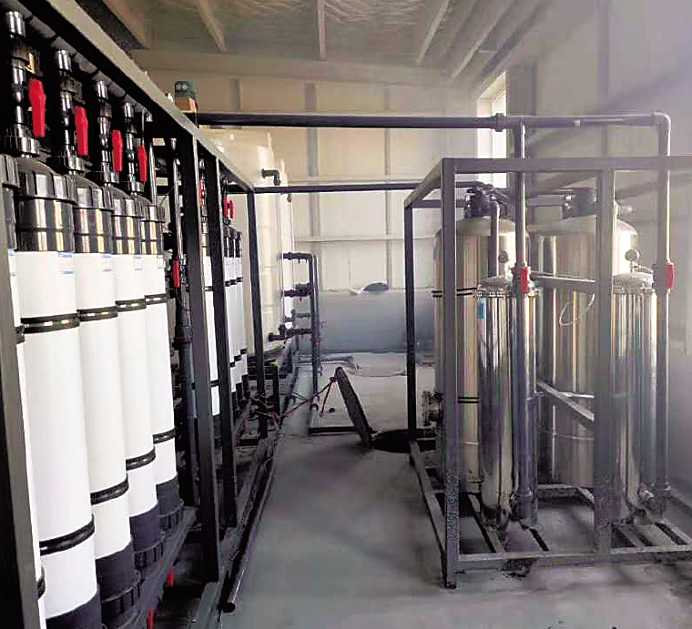 包裝印刷污水處理現場